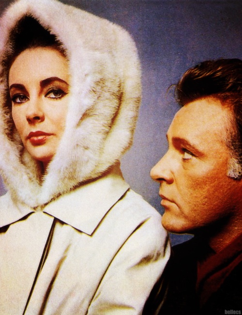 Photo:  Elizabeth Taylor and Richard Burton from The V.I.P.s (1963)
